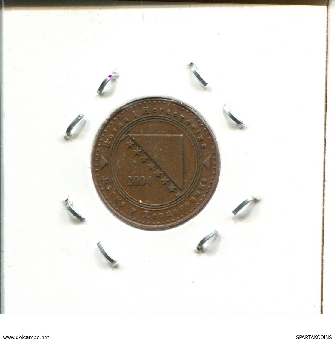 10 FENNINGA 2004 BOSNIA AND HERZEGOVINA Coin #AS587.U - Bosnia And Herzegovina
