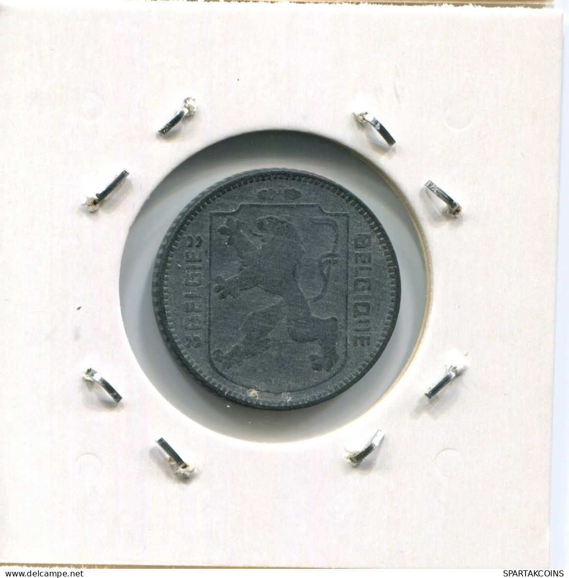 1 FRANC 1942 BELGIE-BELGIQUE BELGIUM Coin #AR418.U - 1 Frank