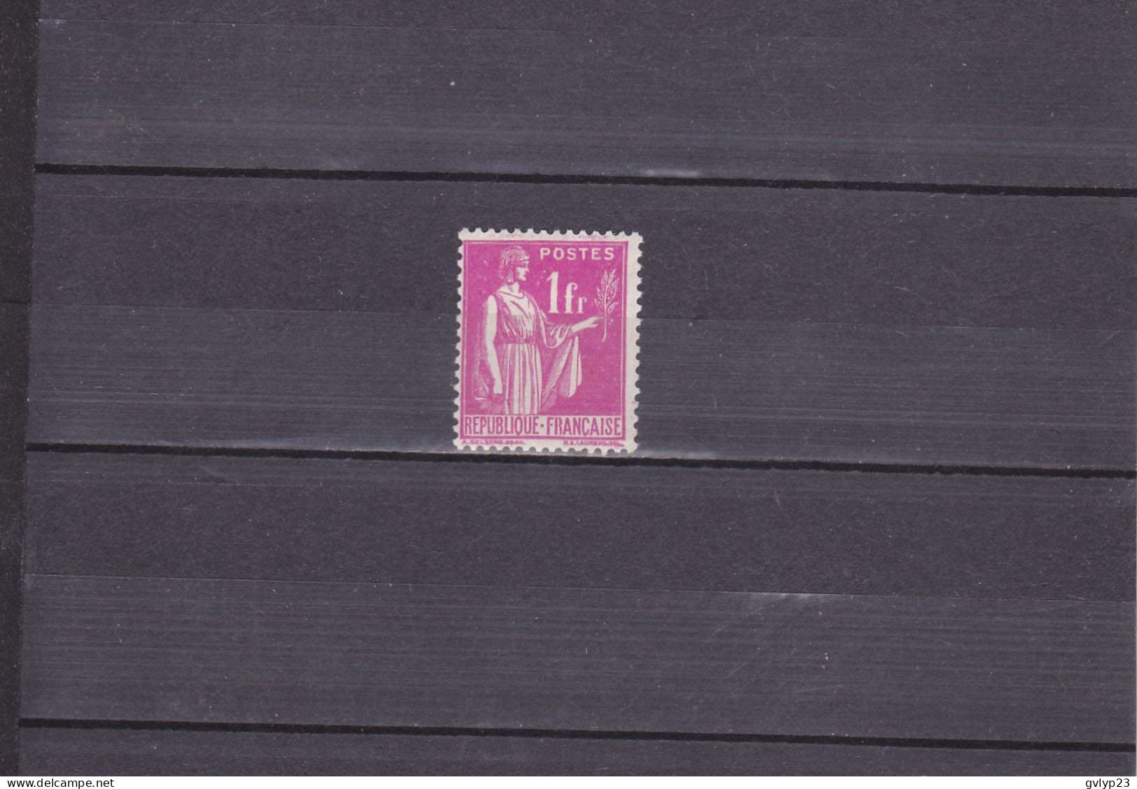 TYPE PAIX/1F ROSE/NEUF*/ N° 369 YVERT ET TELLIER  1937-39 - 1932-39 Paix