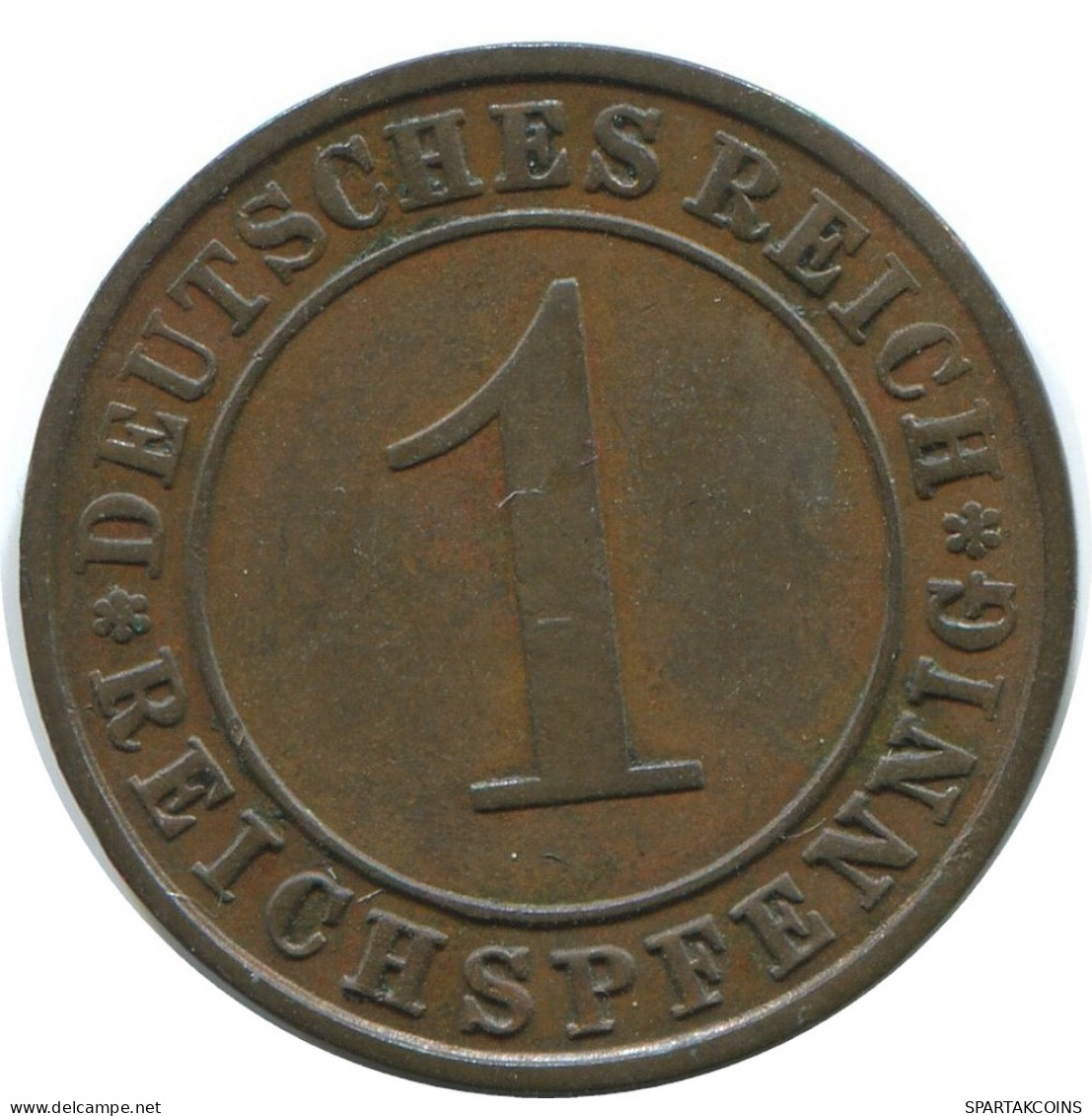 1 REICHSPFENNIG 1932 A ALLEMAGNE Pièce GERMANY #AE223.F - 1 Rentenpfennig & 1 Reichspfennig
