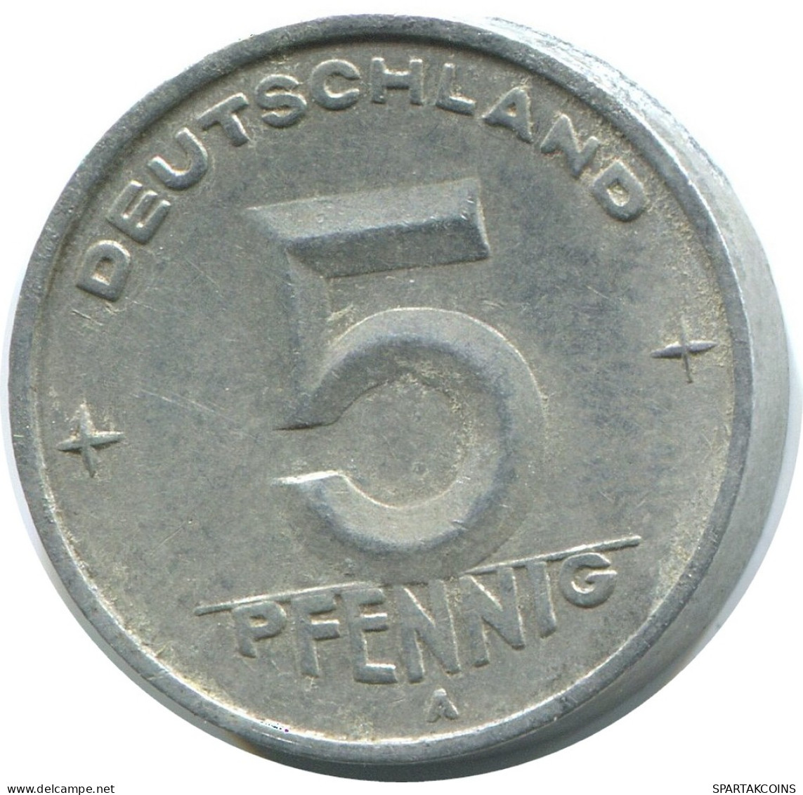 5 PFENNIG 1950 A DDR EAST ALLEMAGNE Pièce GERMANY #AD782.9.F - 5 Pfennig
