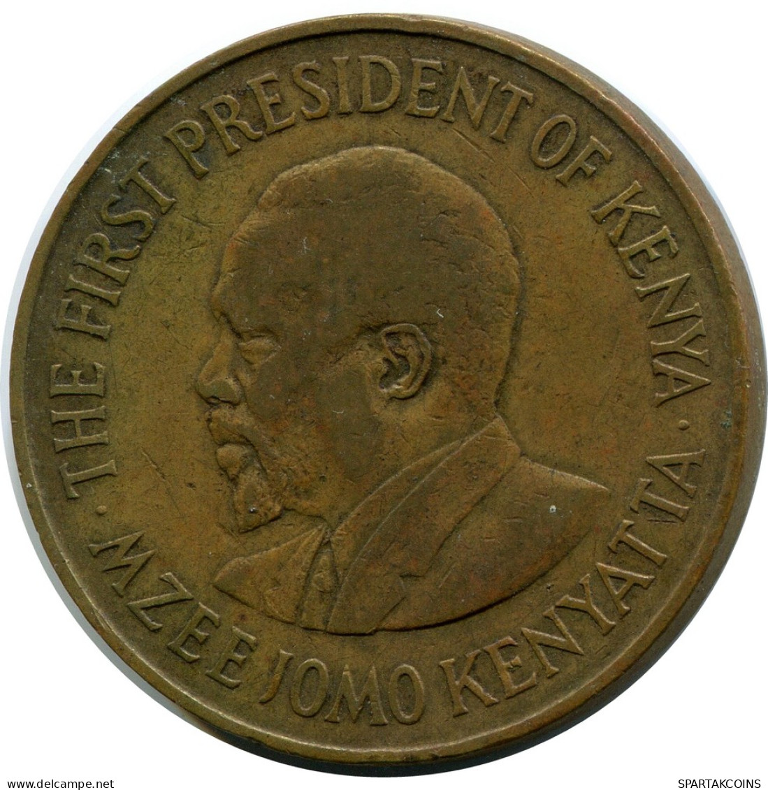 10 CENTS 1969 KENYA Pièce #AR852.F - Kenya