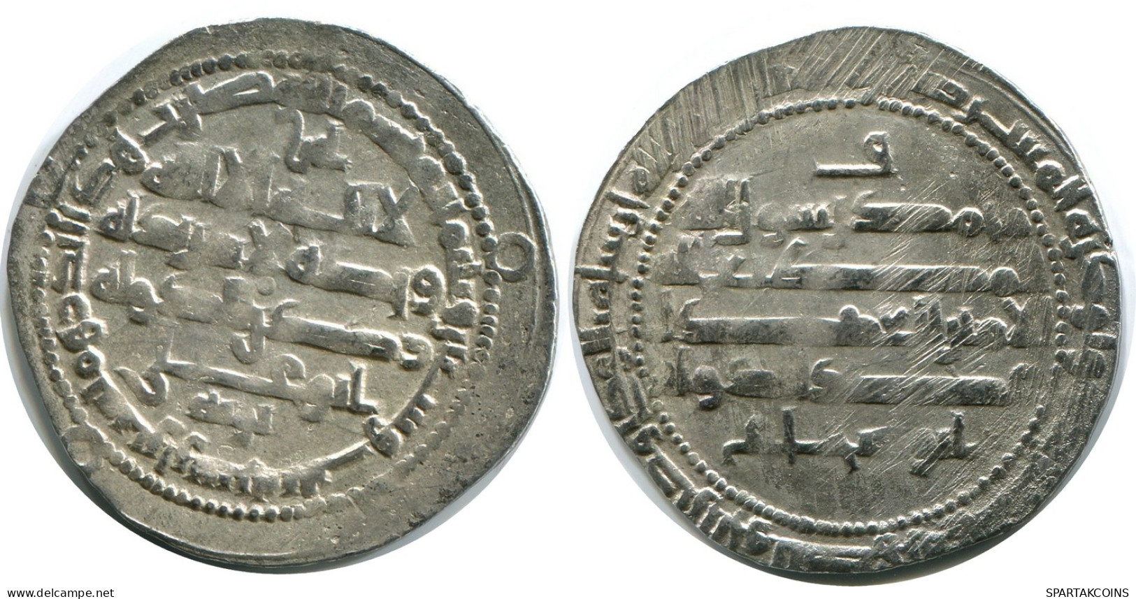UMAYYAD CALIPHATE Silver DIRHAM Medieval Islamic Coin #AH174.45.F - Orientales