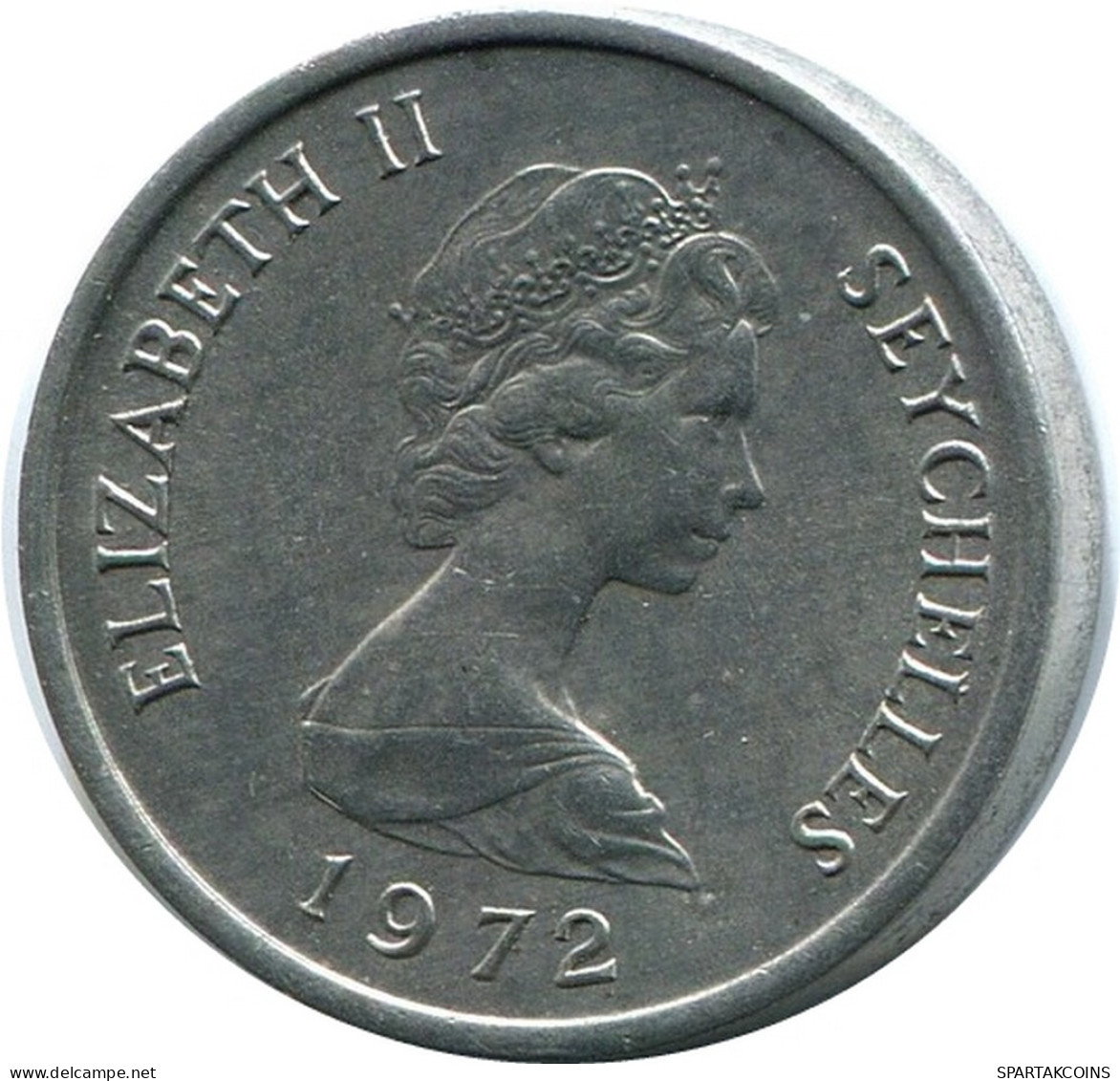 1 CENT 1972 SEYCHELLES Pièce #AR155.F - Seychelles