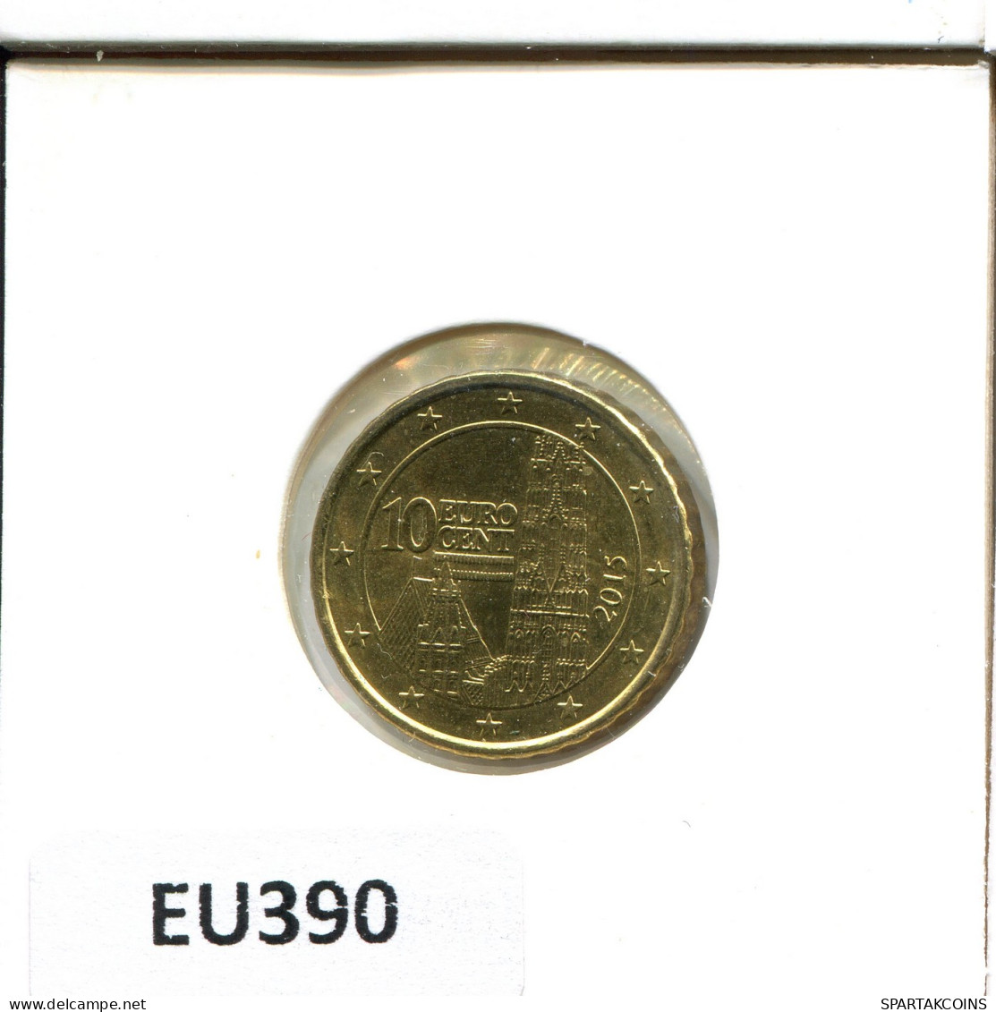 10 EURO CENTS 2015 AUSTRIA Coin #EU390.U - Autriche