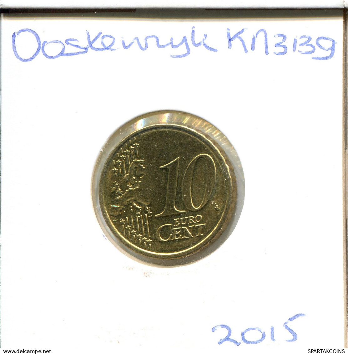 10 EURO CENTS 2015 AUSTRIA Coin #EU390.U - Autriche