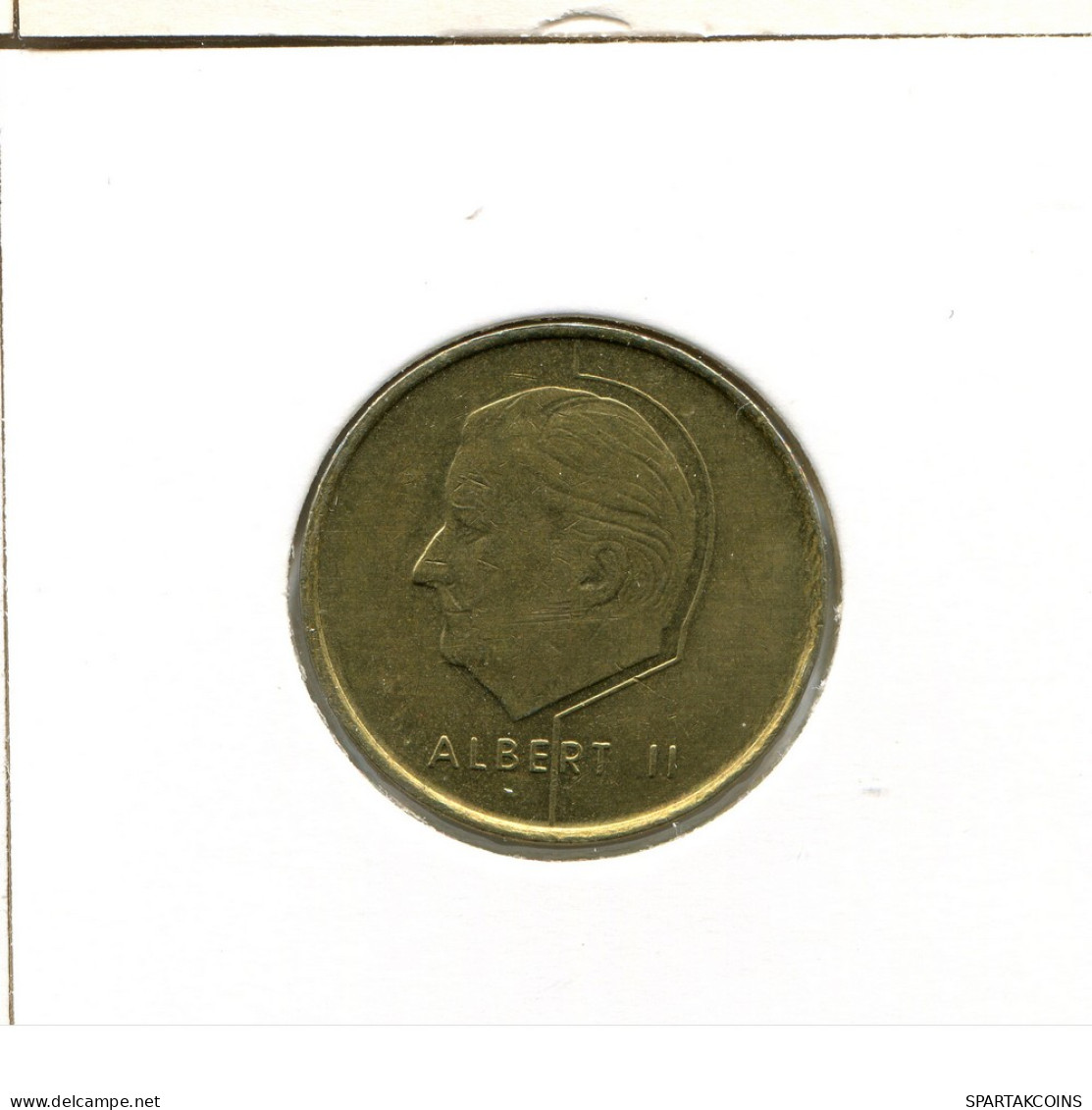 5 FRANCS 1998 DUTCH Text BELGIUM Coin #AU114.U - 5 Francs