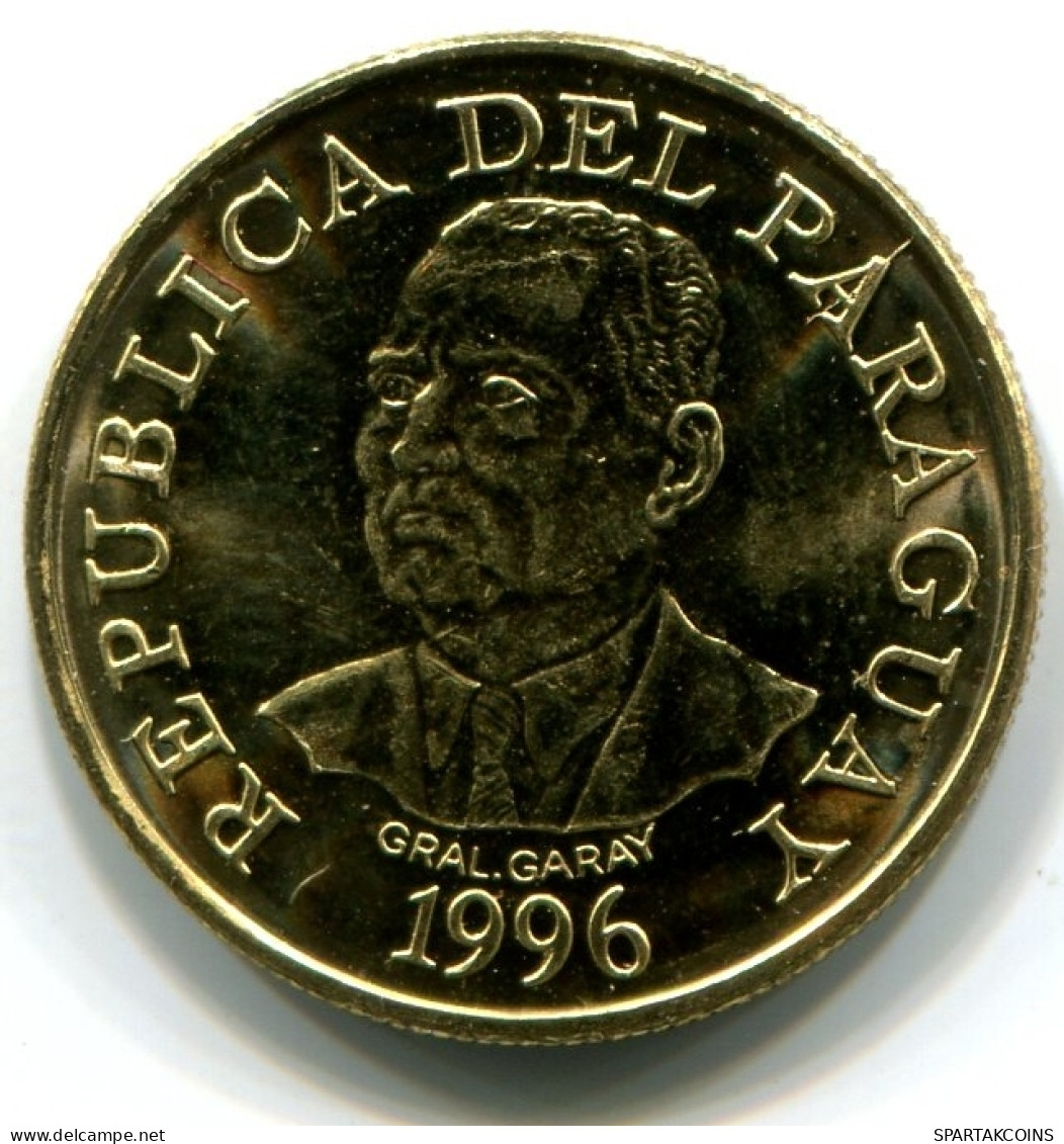 10 GUARANIES 1996 PARAGUAY UNC Coin #W11415.U - Paraguay