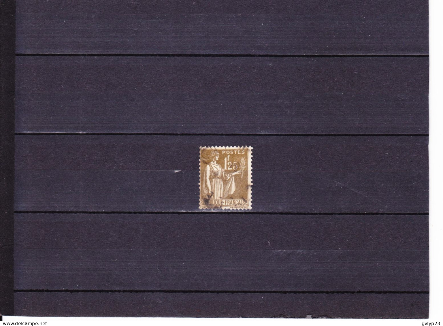 TYPE PAIX/1F25/ OBLITéRé / N°287 YVERT ET TELLIER/ 1932-33 - 1932-39 Paix