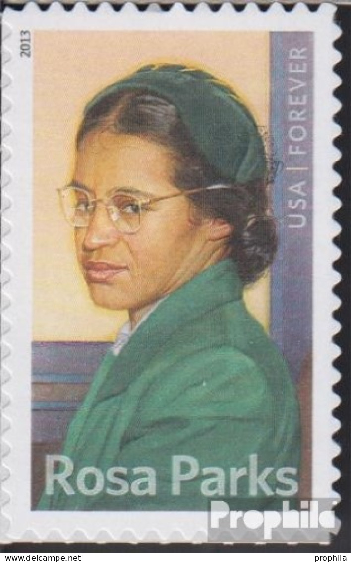 USA 4930BA (kompl.Ausg.) Postfrisch 2013 Rosa Parks - Nuevos