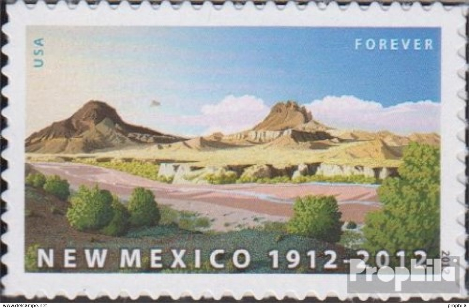 USA 4777 (kompl.Ausg.) Postfrisch 2012 Bundesstaat New Mexico - Ongebruikt