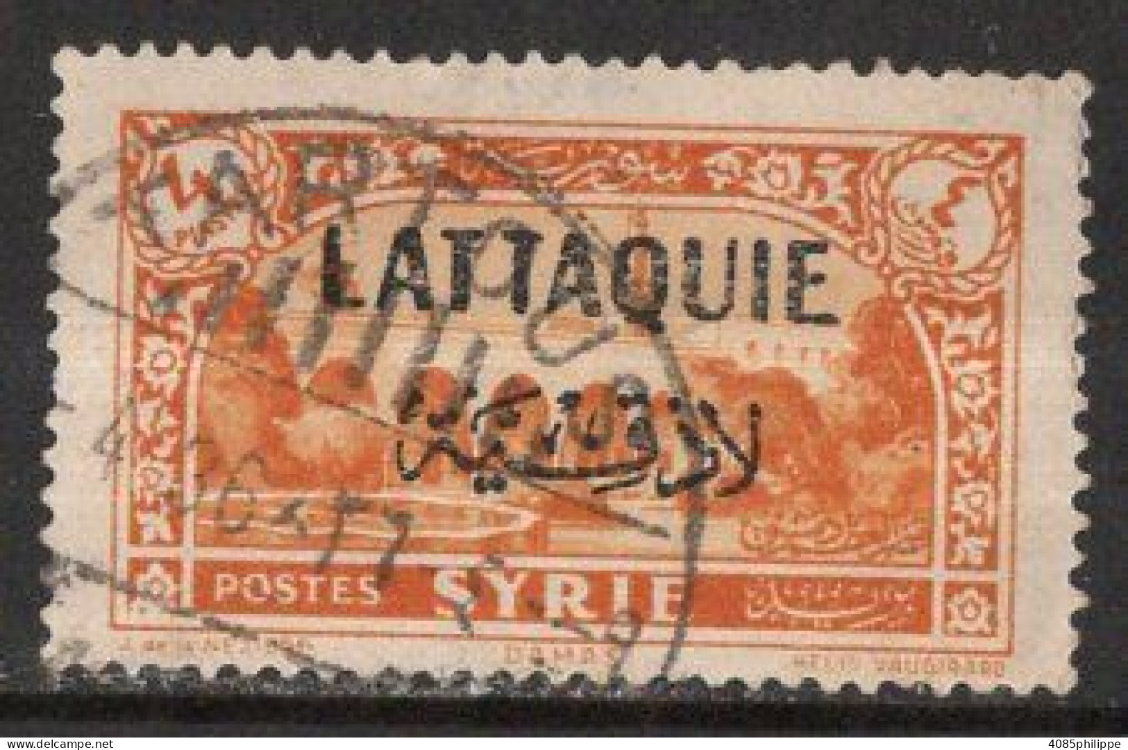 Lattaquie Timbre-poste N°11  Oblitéré TARTOUS B/TB  Cote : 7.50€ - Used Stamps