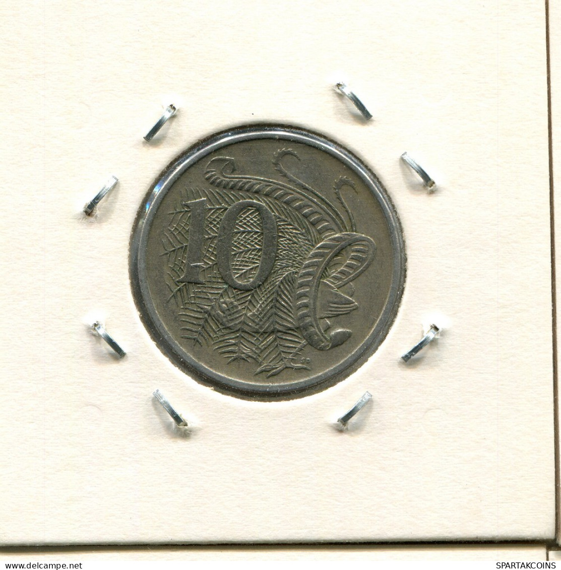 10 CENTS 1968 AUSTRALIEN AUSTRALIA Münze #AS257.D - 10 Cents