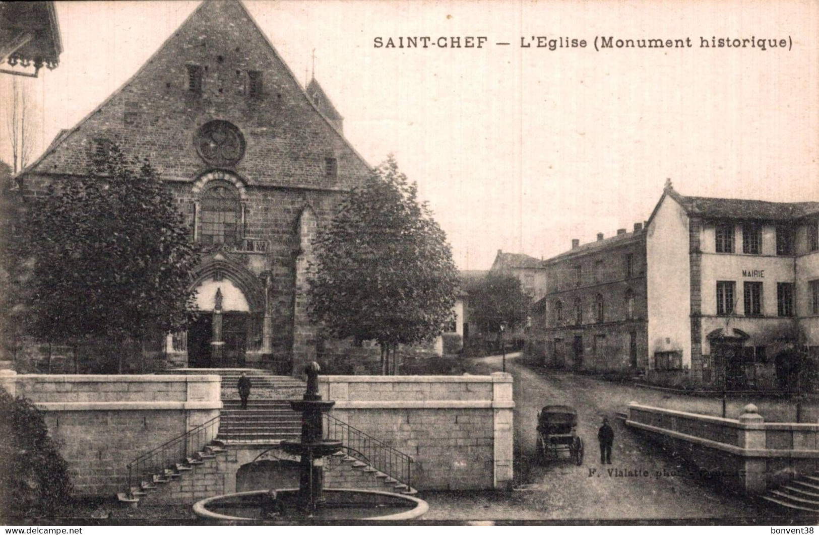 J1404 - St CHEF - D38 - L'Église - Saint-Chef