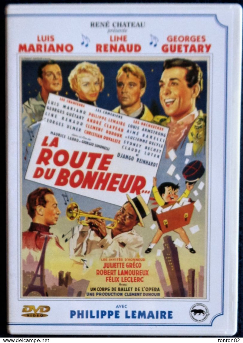 La Route Du Bonheur - Luis Mariano -  Line Renaud - G. Guétary - Juliette Gréco - Robert Lamoureux . - Musikfilme