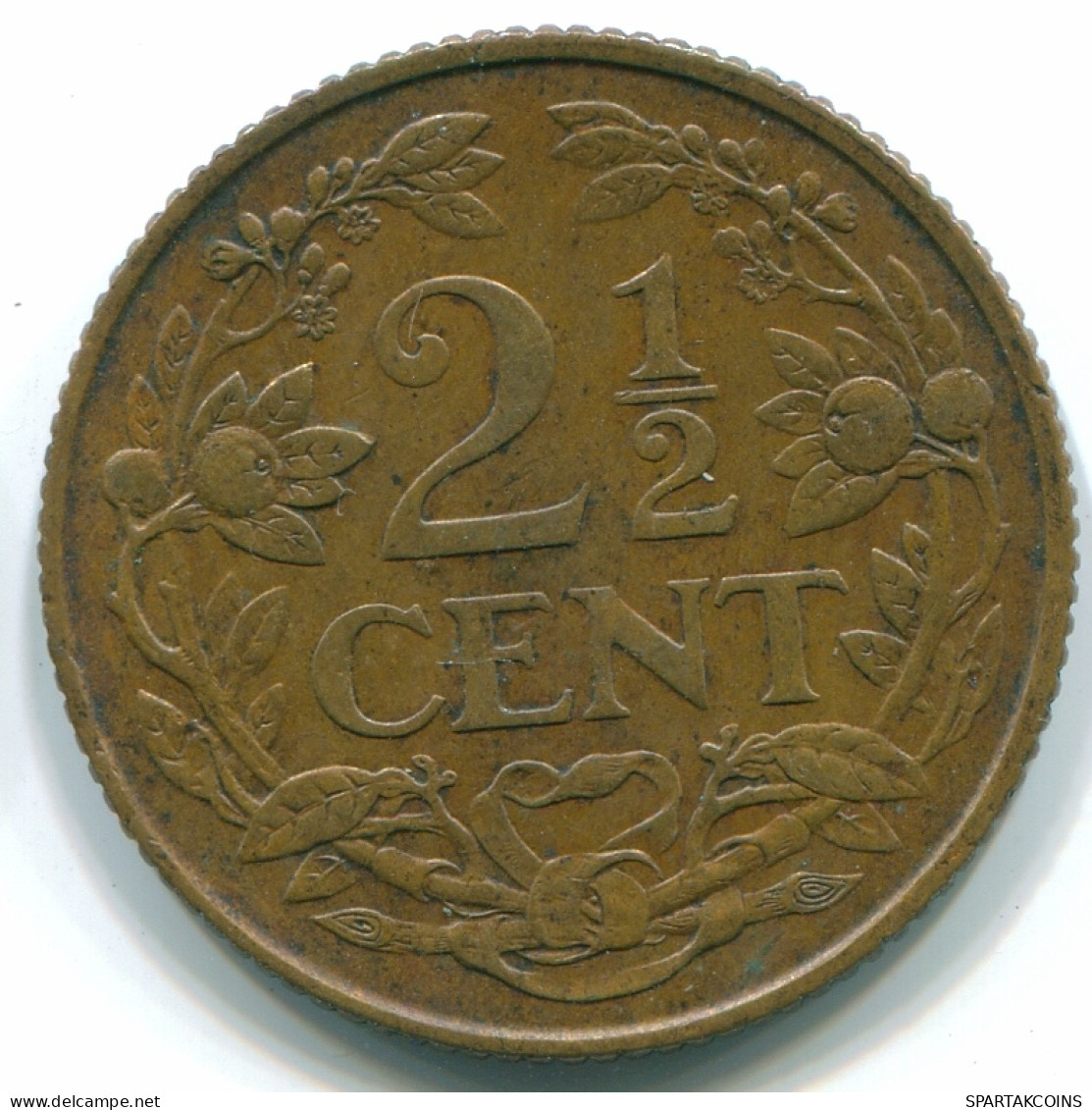 2 1/2 CENT 1959 CURACAO NÉERLANDAIS NETHERLANDS Bronze Colonial Pièce #S10164.F - Curacao