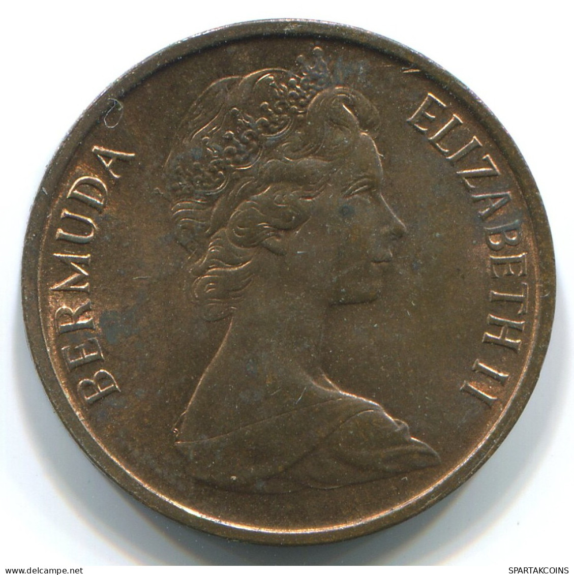 1 CENT 1970 BERMUDES BERMUDA Pièce #WW1192.F - Bermuda