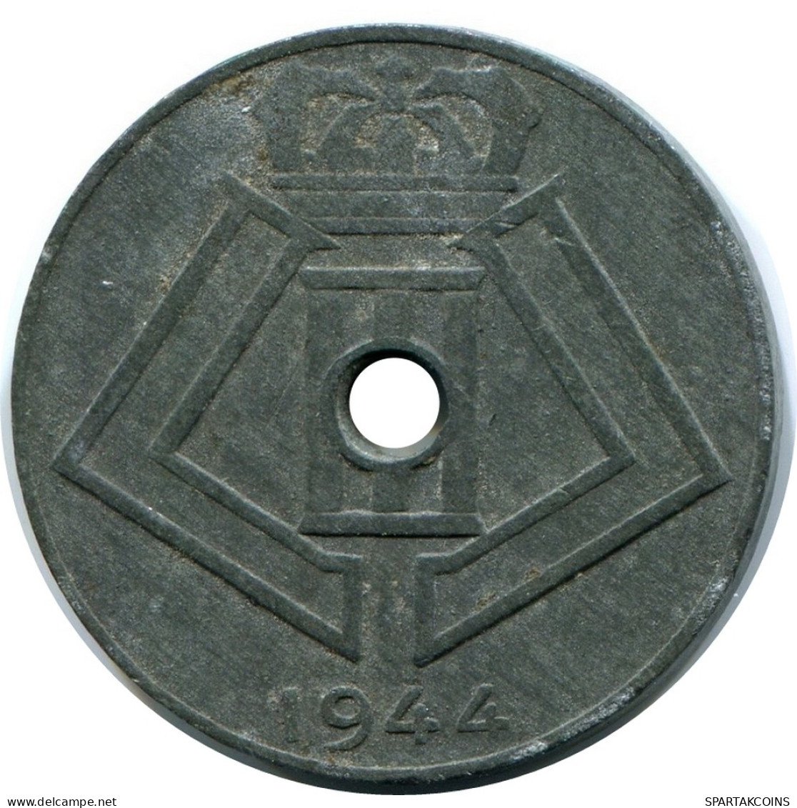 10 CENTIMES 1944 BELGIQUE BELGIUM Pièce BELGIE-BELGIQUE #AX366.F - 10 Cent & 25 Cent