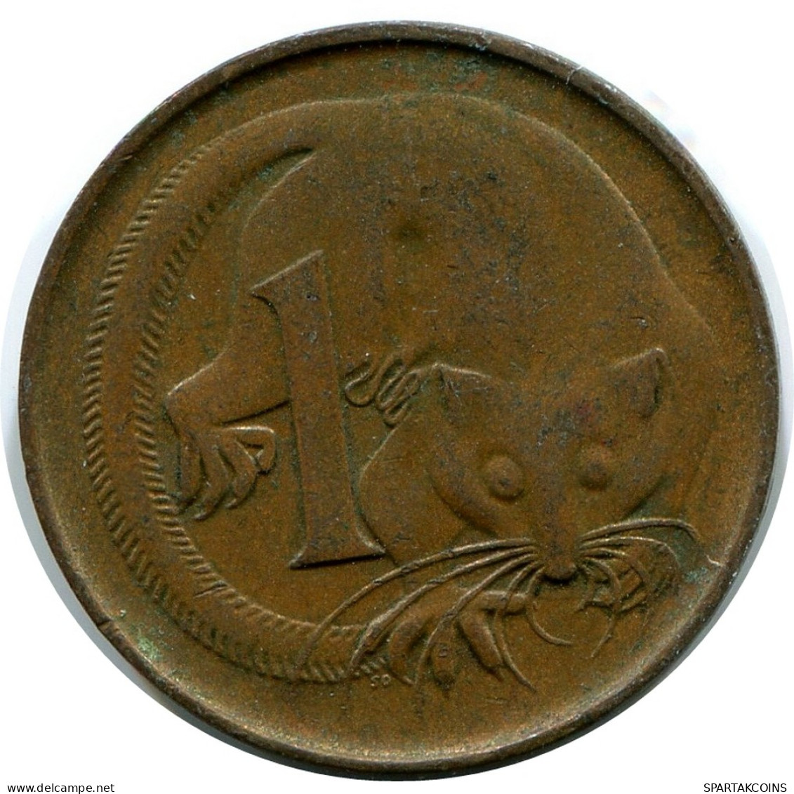 1 CENT 1966 AUSTRALIE AUSTRALIA Pièce #AR909.F - Cent