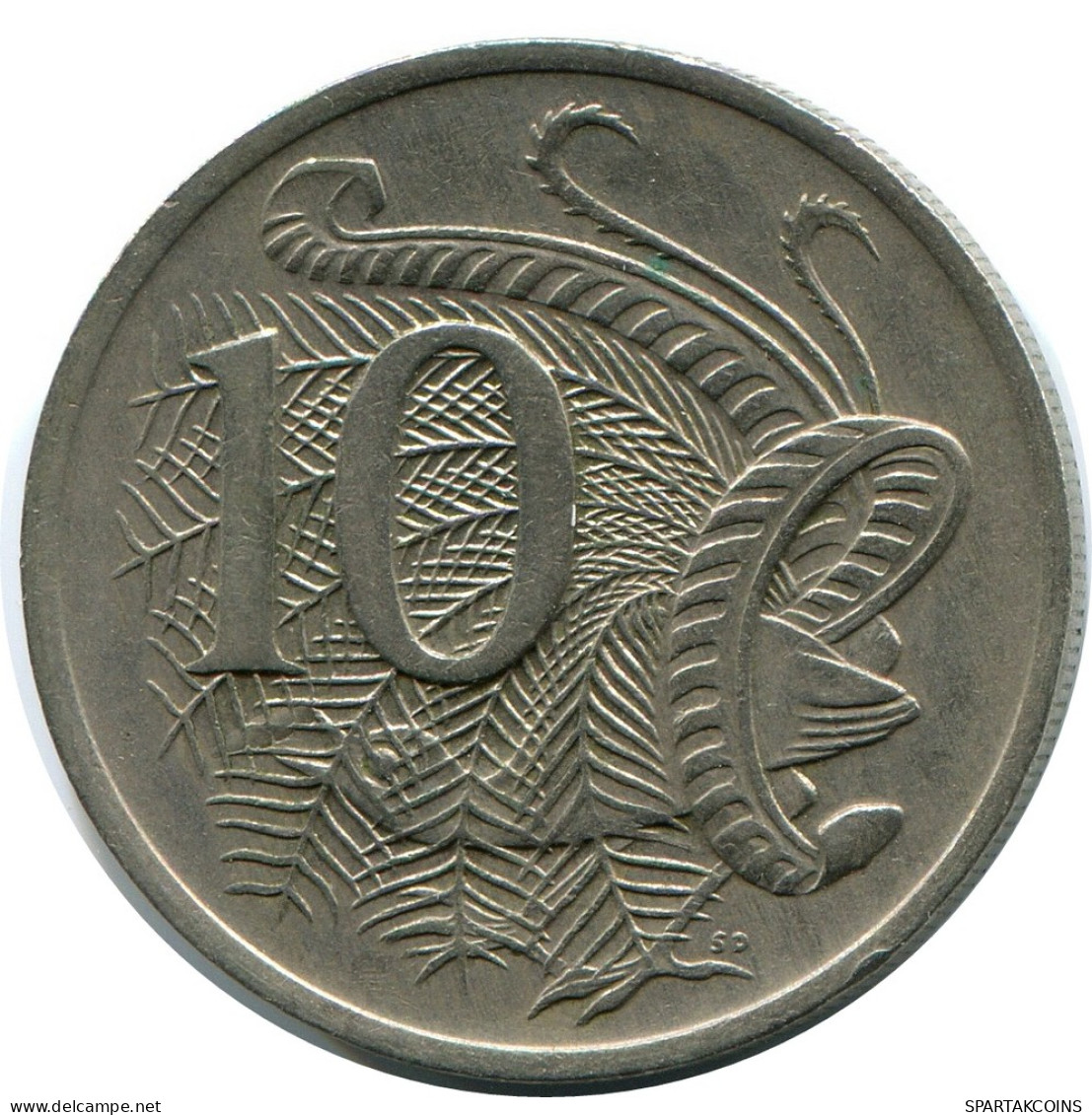 10 CENTS 1967 AUSTRALIE AUSTRALIA Pièce #AZ161.F - 10 Cents