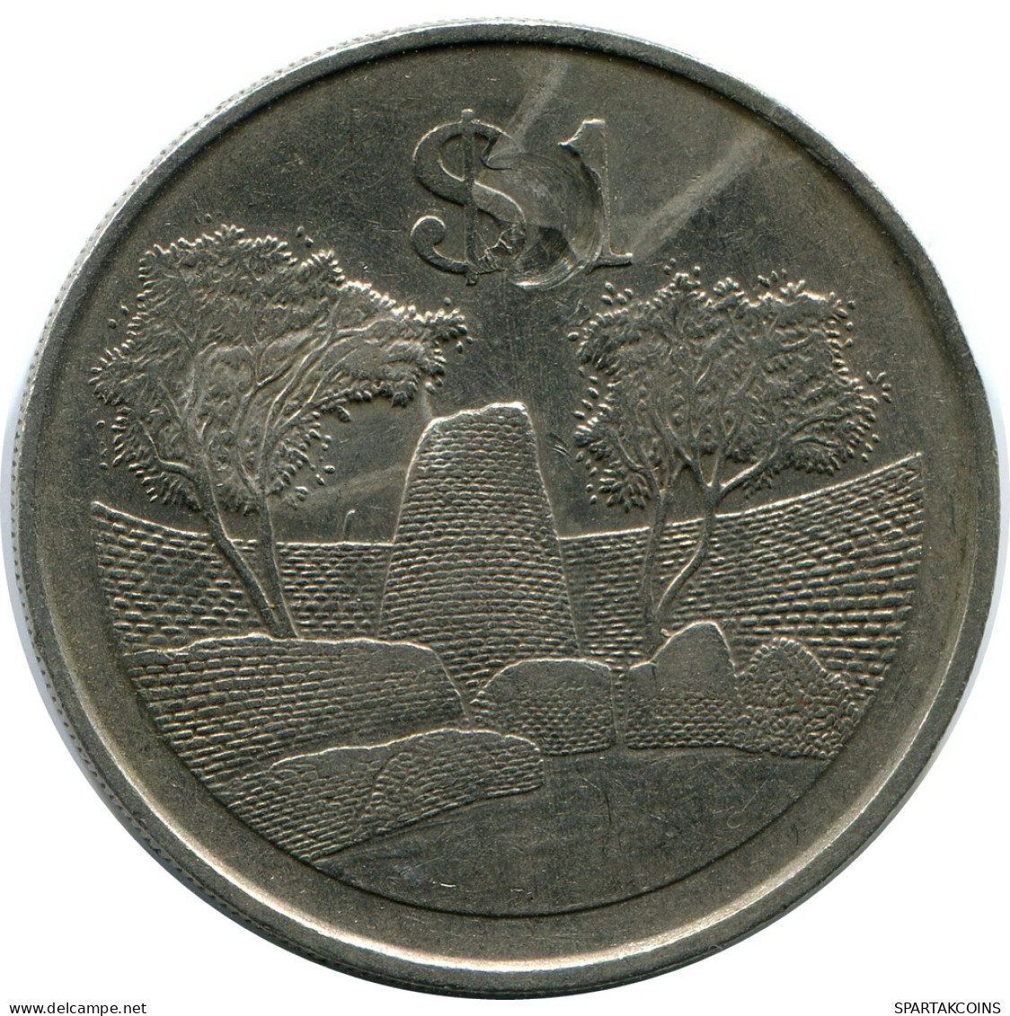 1 DOLLAR 1997 ZIMBABWE Moneda #AP970.E - Zimbabwe