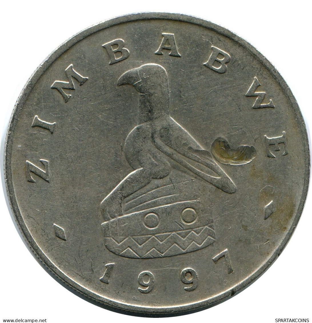 1 DOLLAR 1997 ZIMBABWE Moneda #AP970.E - Simbabwe
