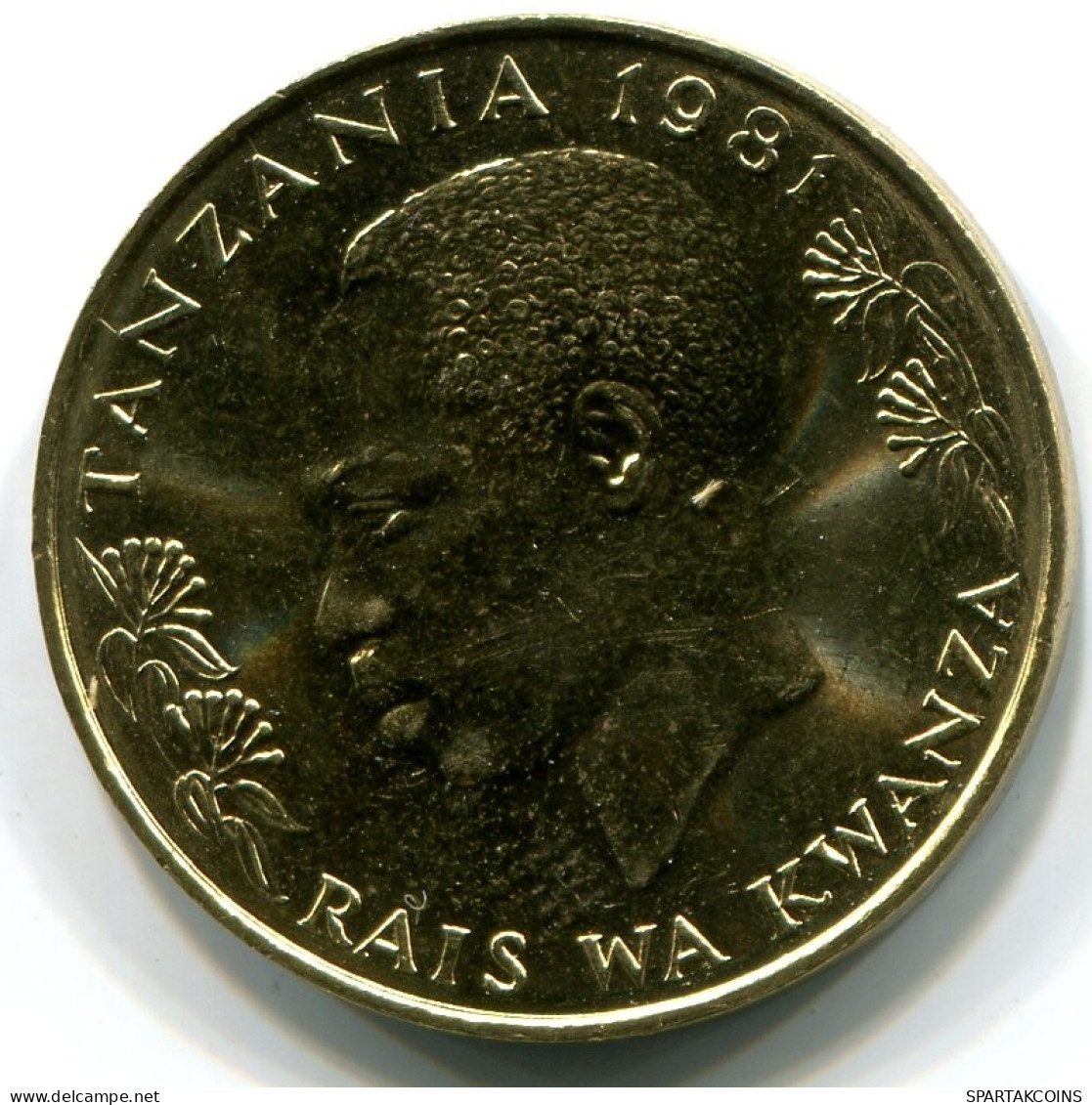 20 SENTI 1981 TANZANIA UNC Ostrich Moneda #W10990.E - Tanzanie