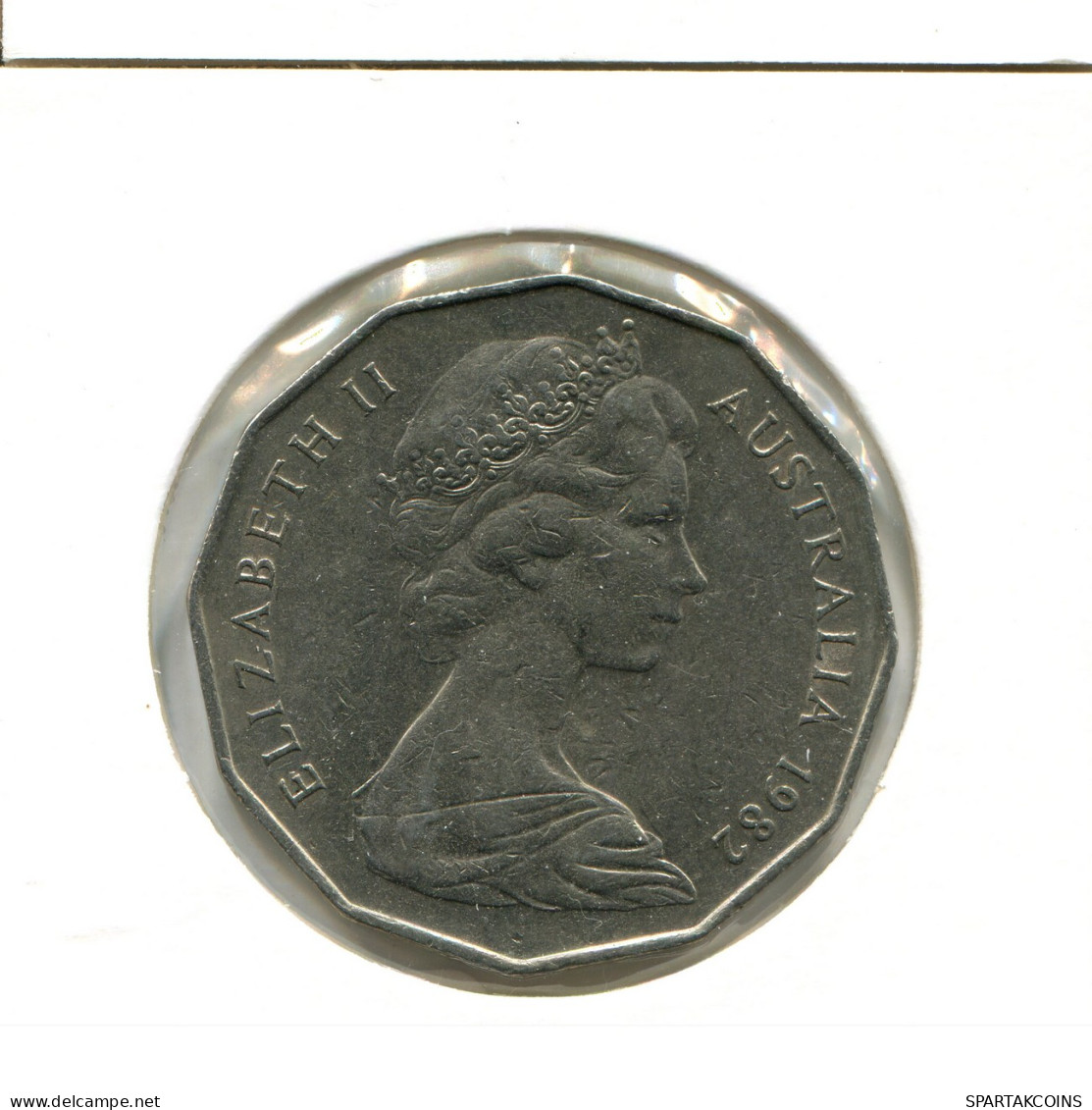 50 CENTS 1982 AUSTRALIA Moneda #AX345.E - 50 Cents