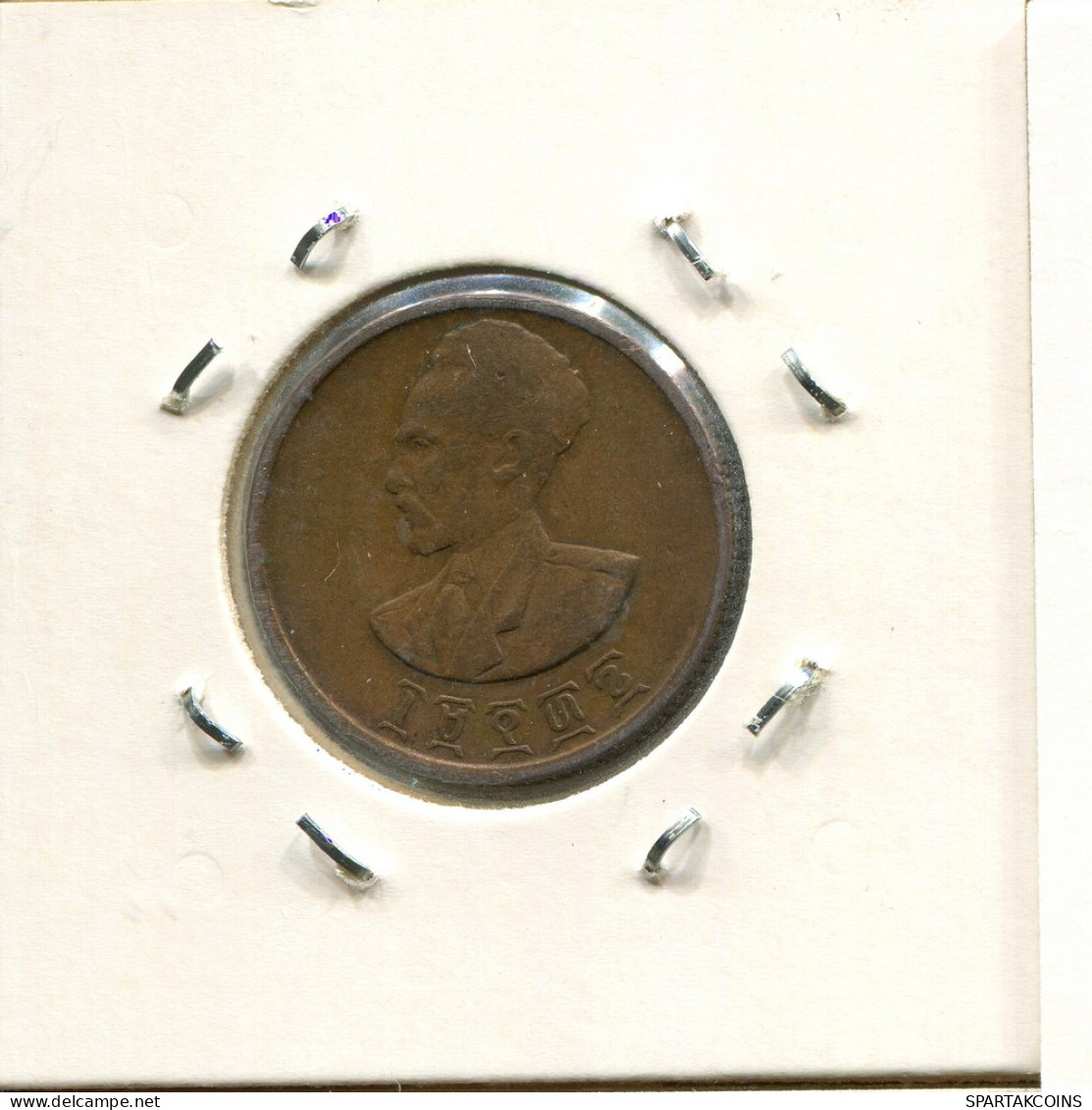 10 CENTS 
1943-1944 ETHIOPIA Moneda #AS200.E - Ethiopia