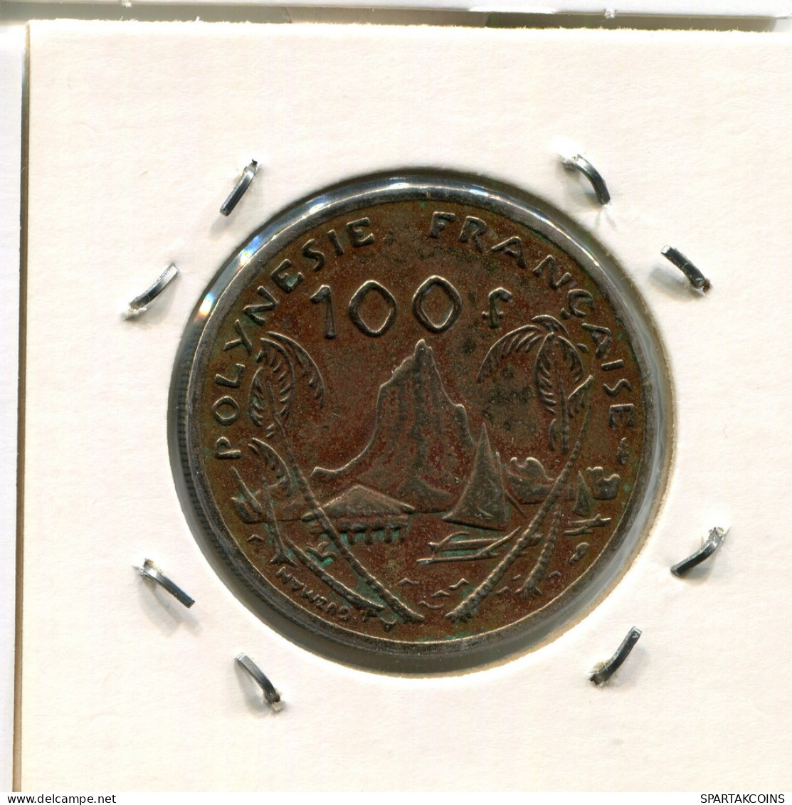 100 FRANCS 1976 POLINESIA FRENCH POLYNESIA Colonial Moneda #AM515.E - Frans-Polynesië