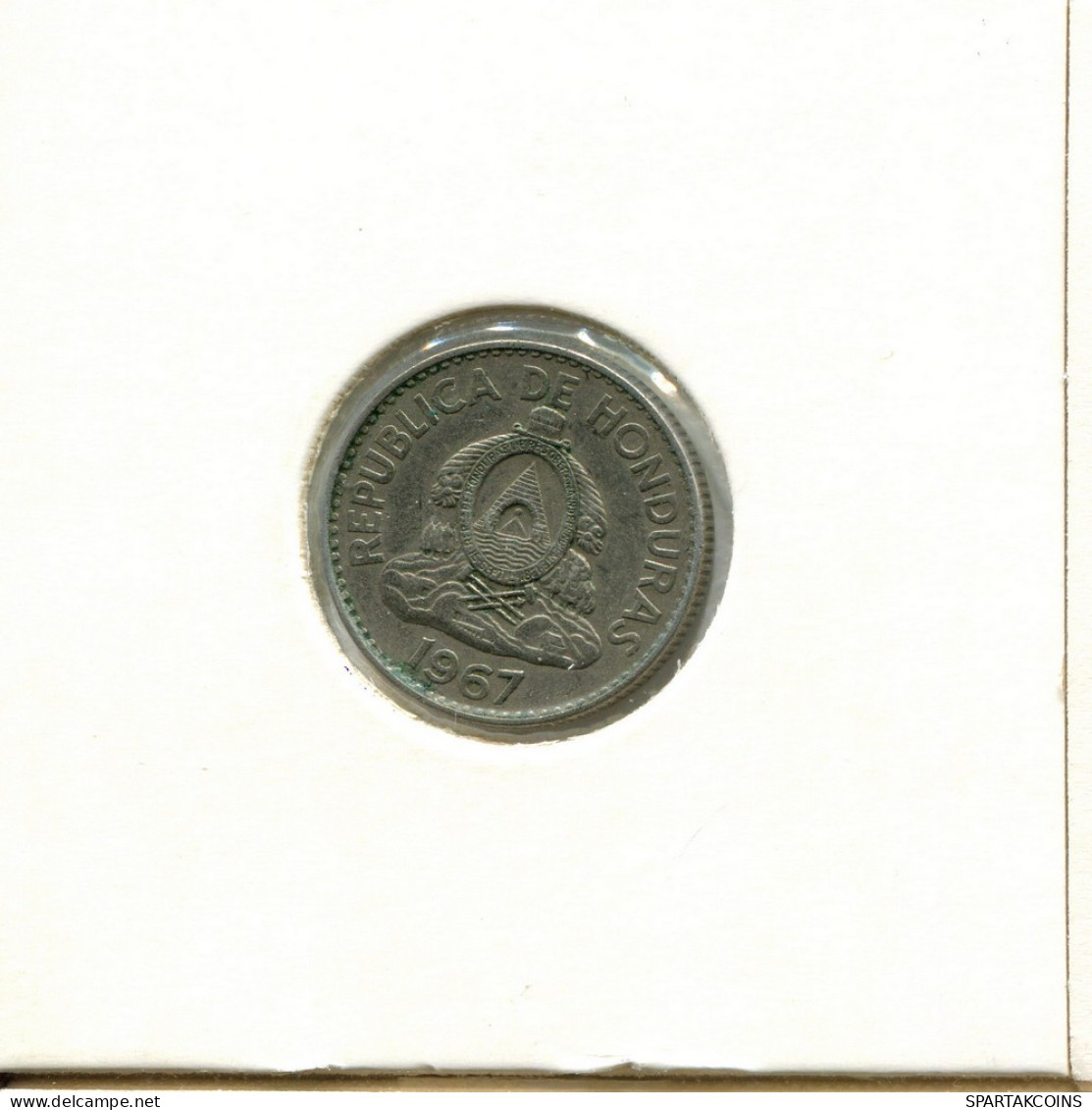 20 CENTAVOS 1967 HONDURAS Moneda #AY417.E - Honduras