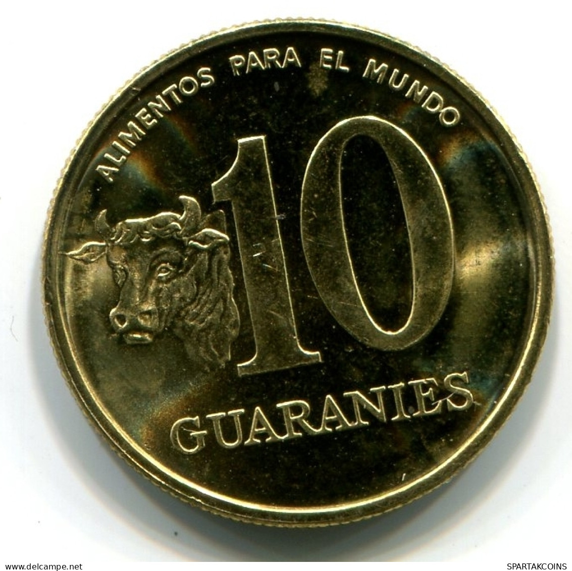 10 GUARANIES 1996 PARAGUAY UNC Moneda #W11419.E - Paraguay