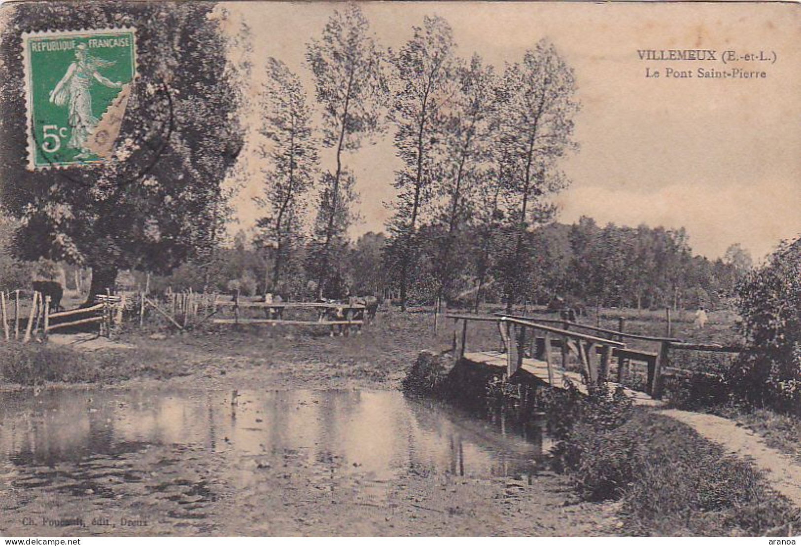 28 -- Villemeux -- Le Pont Saint-Pierre --- 790 - Villemeux-sur-Eure