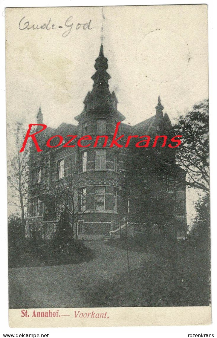 Mortsel Antwerpen Oude-God / Vieux-Dieux St Sint Annahof Villa Kasteel Chateau ZELDZAAM 1907 - Mortsel