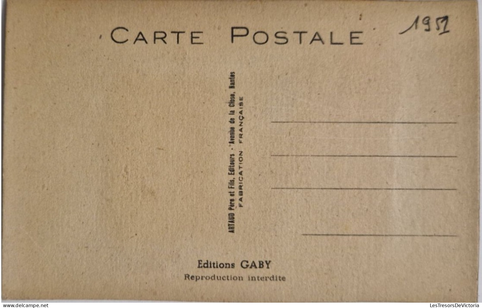 A SYSTEME - Meilleur Souvenir Dans La Boite Aux Lettres Vous Verrez - VERSAILLES - Carte Postale Ancienne - Cartoline Con Meccanismi