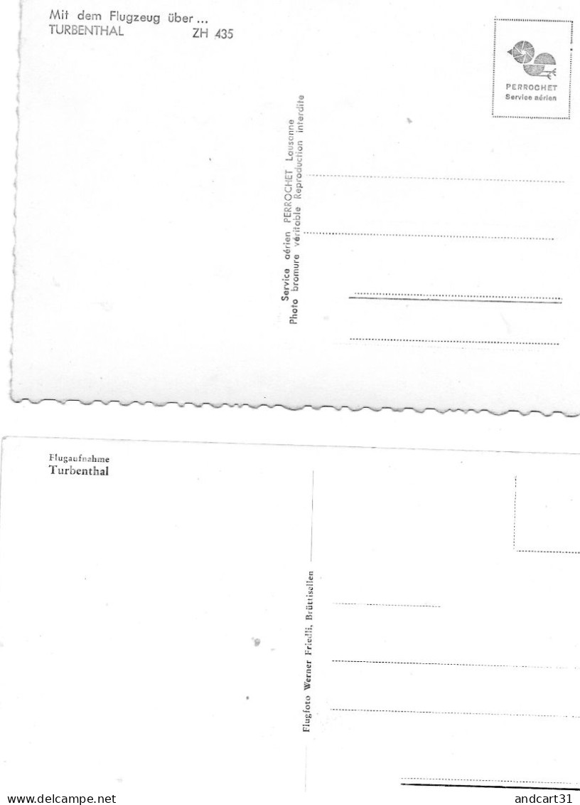 TURBENTHAL - 2 CARTES - Turbenthal