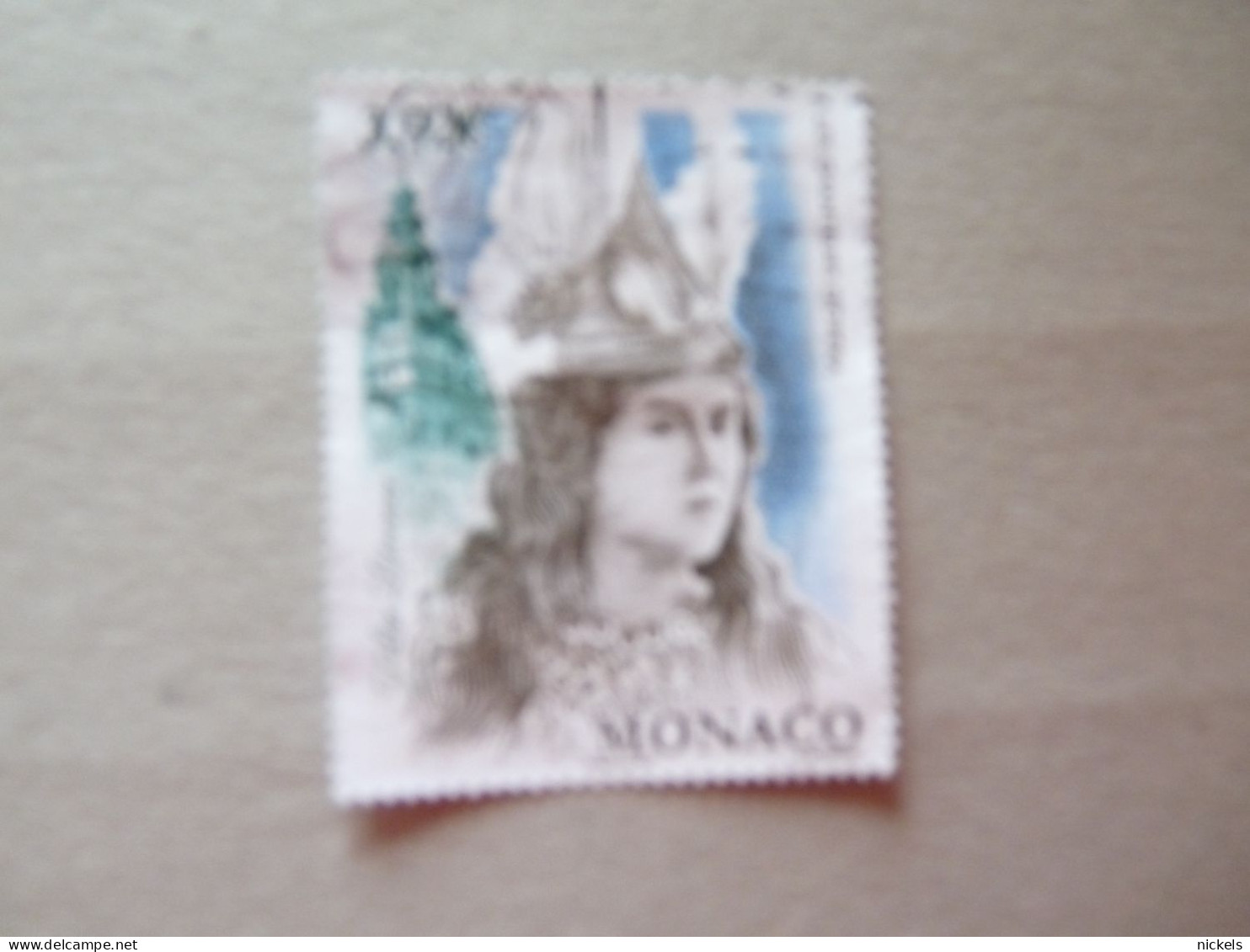 A Vendre Timbre De Monaco Oblitéré N° 3322 . Félia  Litvinne - Used Stamps