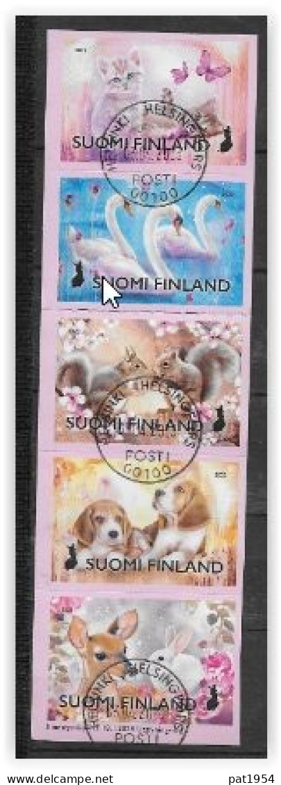 Finlande 2023 N° 2793/2797 Oblitérés Saint Valentin - Used Stamps