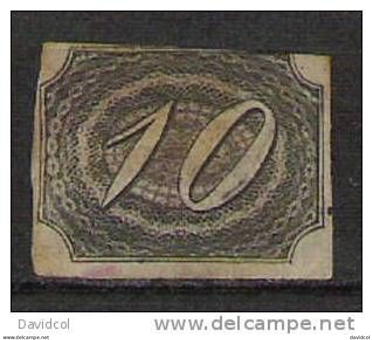 2682C - BRASIL - 1844 - MI#: 4 - USED - NUMERALS - Gebraucht