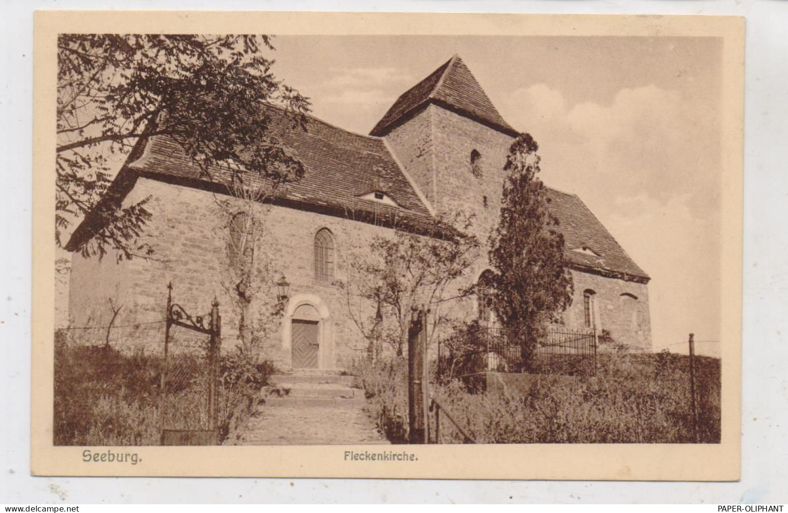 0-4274 MANSFELD - SEEBURG, Fleckenkirche - Mansfeld