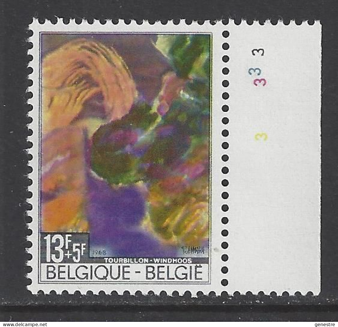 Belgique - 1968 - COB 1465  ** (MNH) - Planche3 - 1961-1970