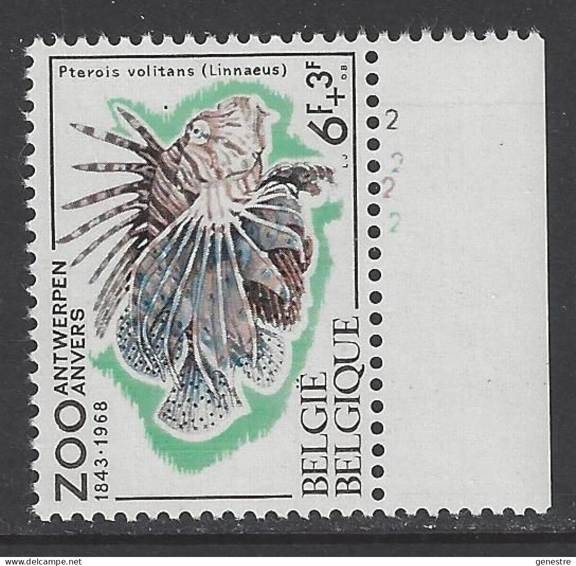 Belgique - 1968 - COB 1472  ** (MNH) - Planche 2 - 1961-1970