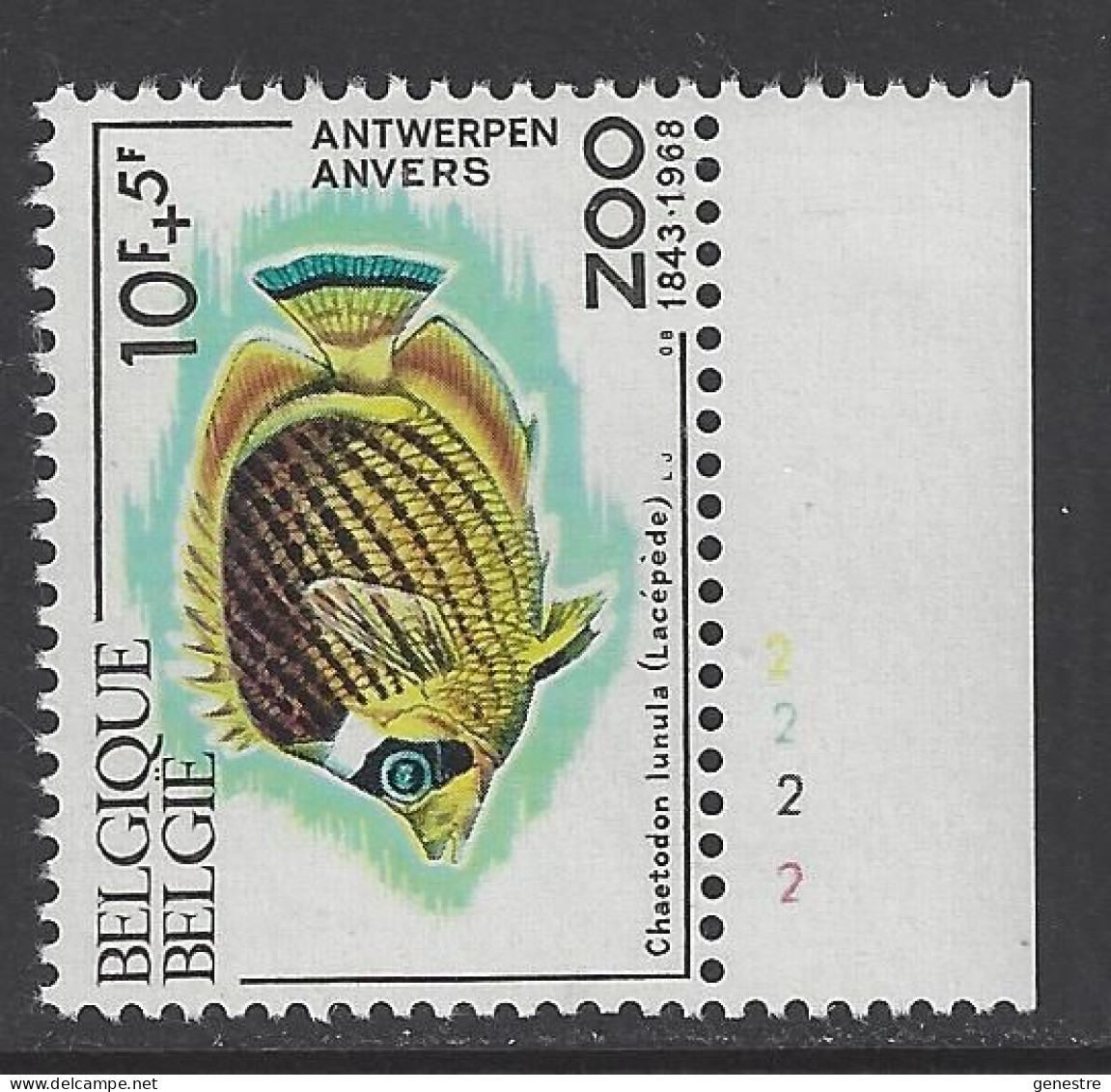 Belgique - 1968 - COB 1473  ** (MNH) - Planche 2 - 1961-1970