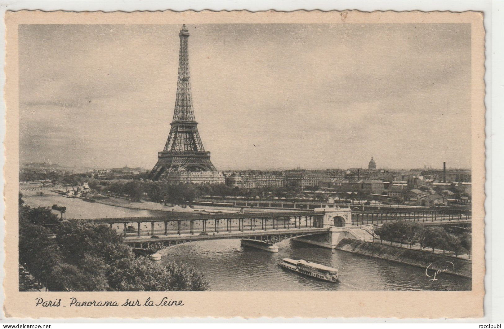 Paris, Panorama Sur La Seine, Frankreich - La Seine Et Ses Bords