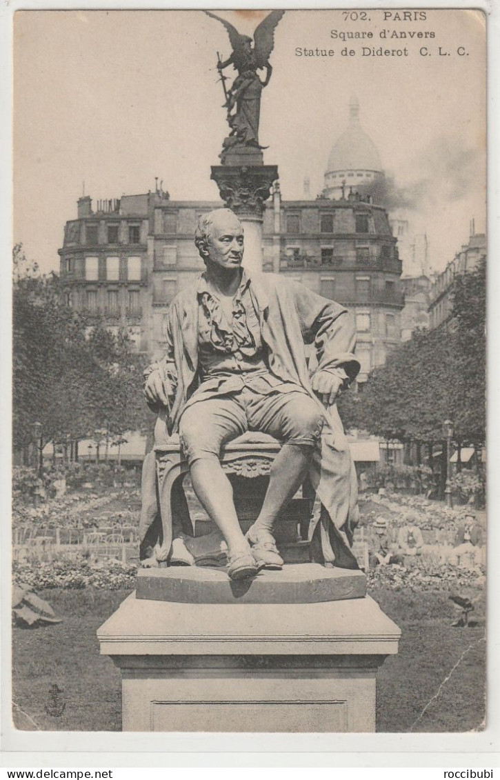 Paris, Statue De Diderot, Frankreich - Statue