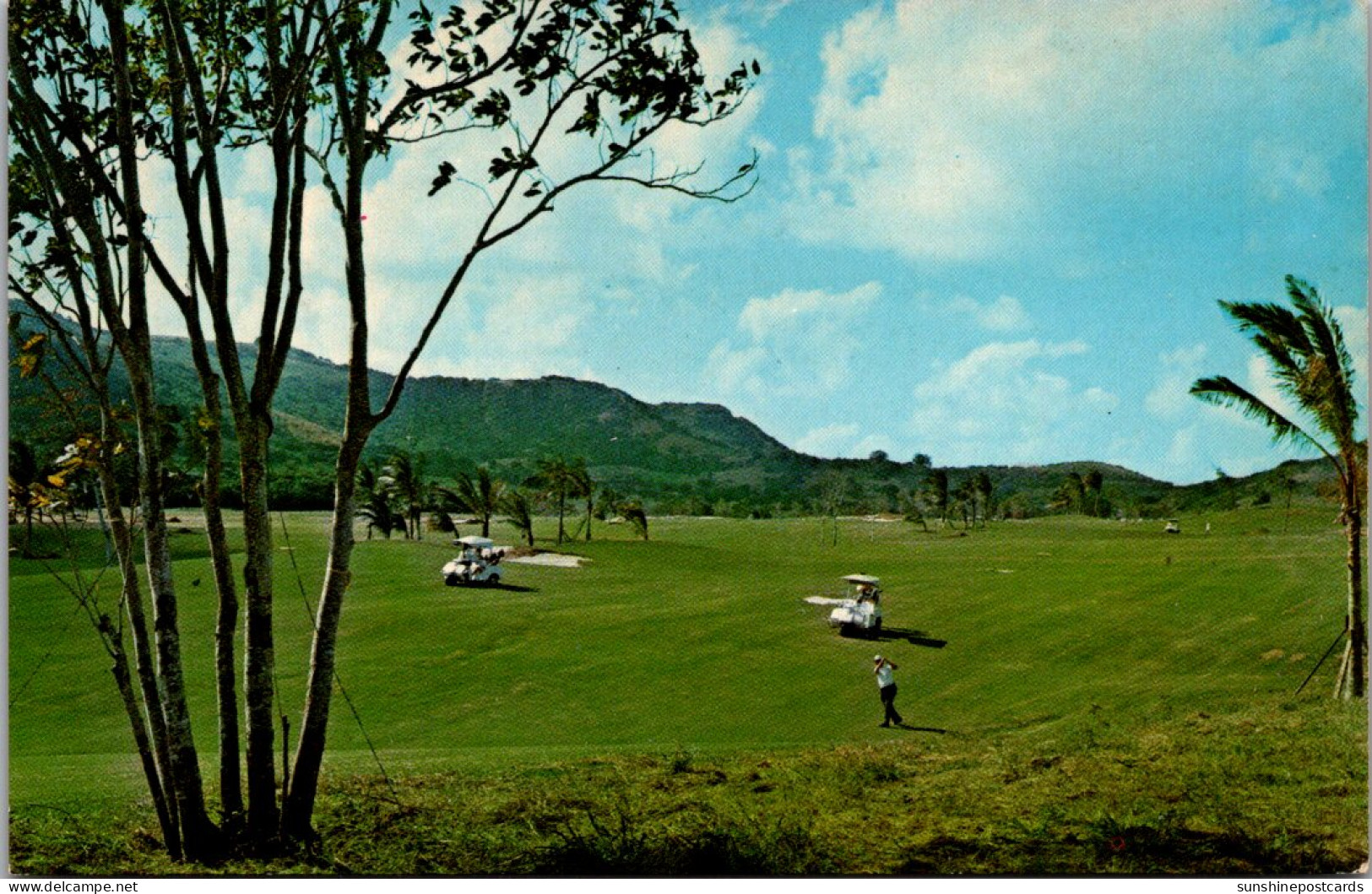 Virgin Islands Greetings From St Croix Showing New Fountain Valley Golf Course - Jungferninseln, Amerik.