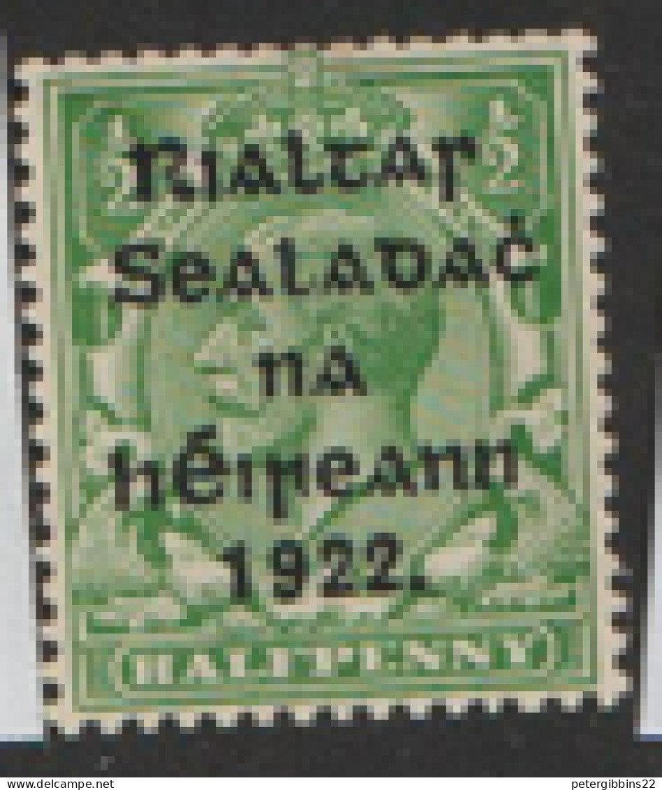 Ireland  1922  SG 30  1/2d  Mounted Mint - Unused Stamps