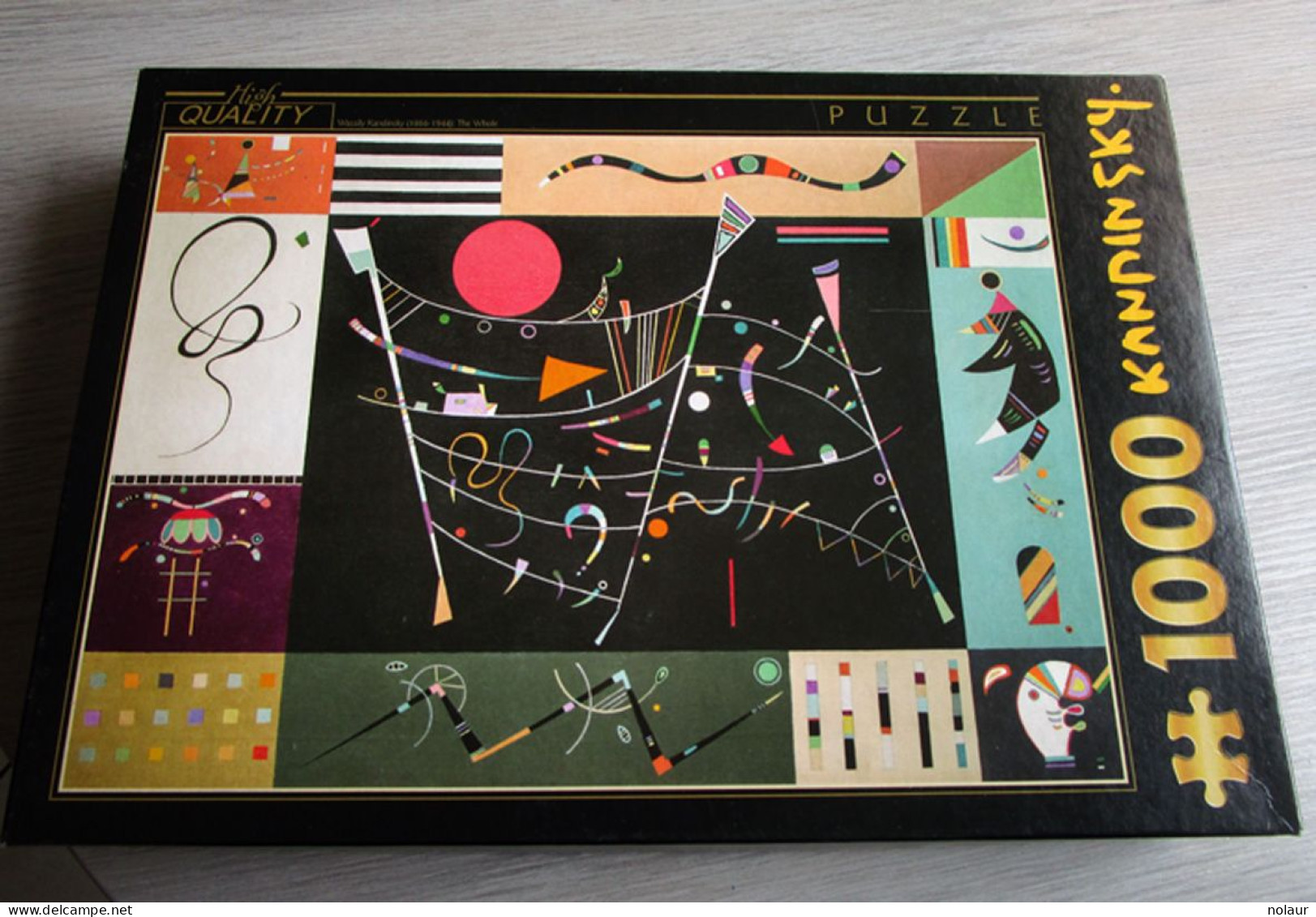 Puzzle  1000 Pièces  - Wassily Kandinsky - The Whole - Puzzle Games