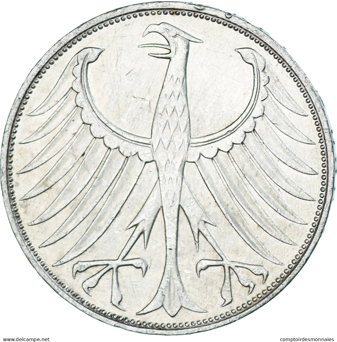 Monnaie, République Fédérale Allemande, 5 Mark, 1973, Hamburg, Germany, SUP - 5 Mark