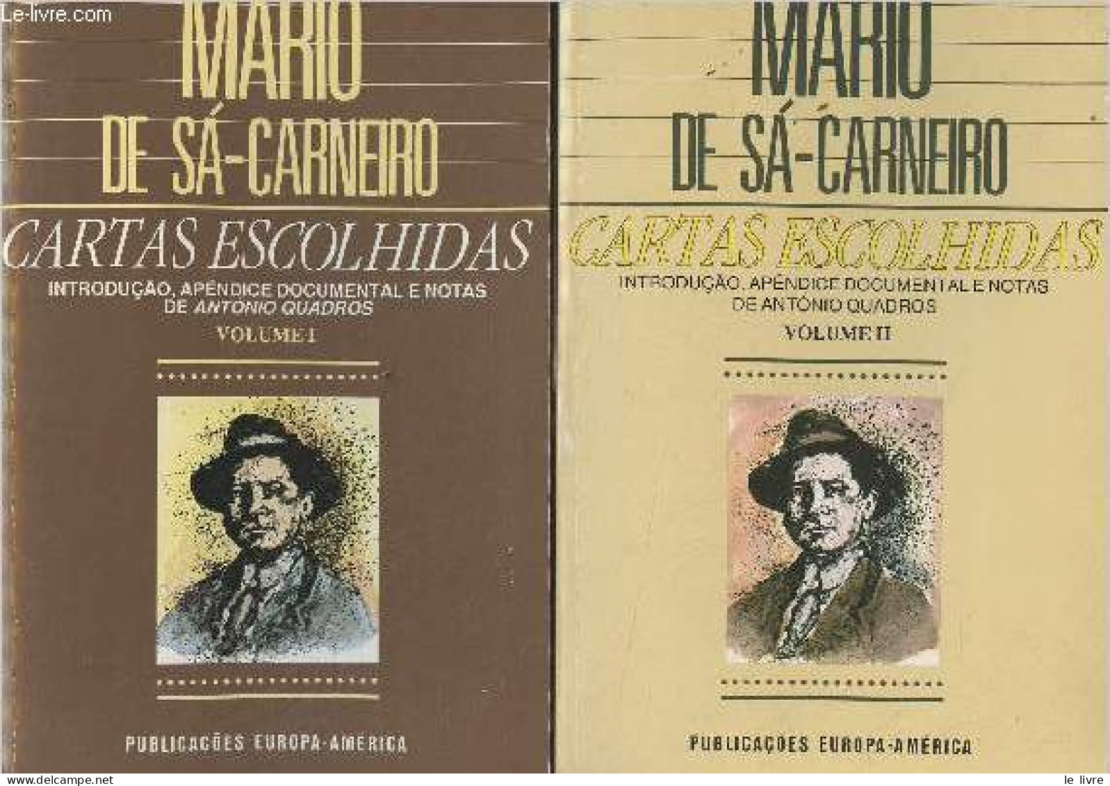 Cartas Escolhidas - 2 Volumes - "Estudos E Documentos" N°266/267 - Mario De Sa-Carneiro - 0 - Culture